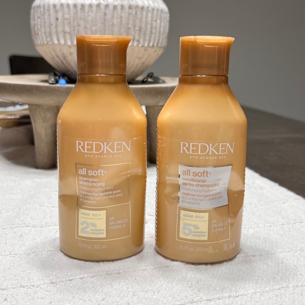 Redken All Soft Shampoo Conditioner bundle